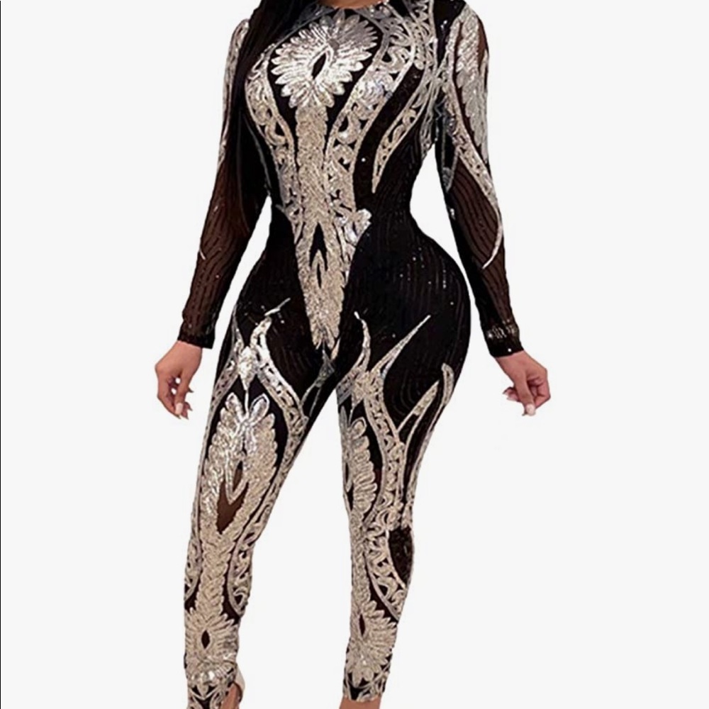 Sexy Shining Bodysuit - Great for party